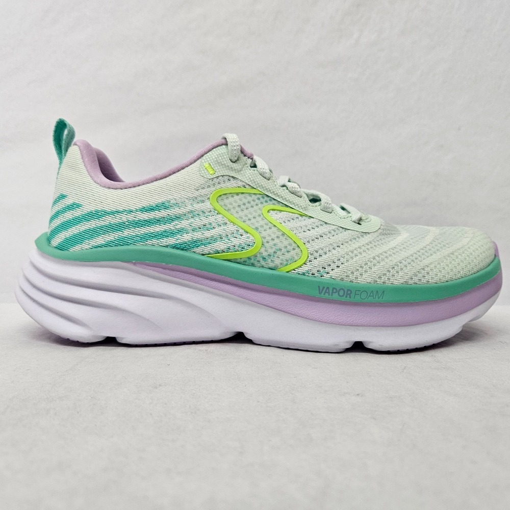Skechers D'Lux Vapor - Cool Breeze Athletic Shoe 150583 Mint Women‎ Size 9.5 - Picture 3 of 10
